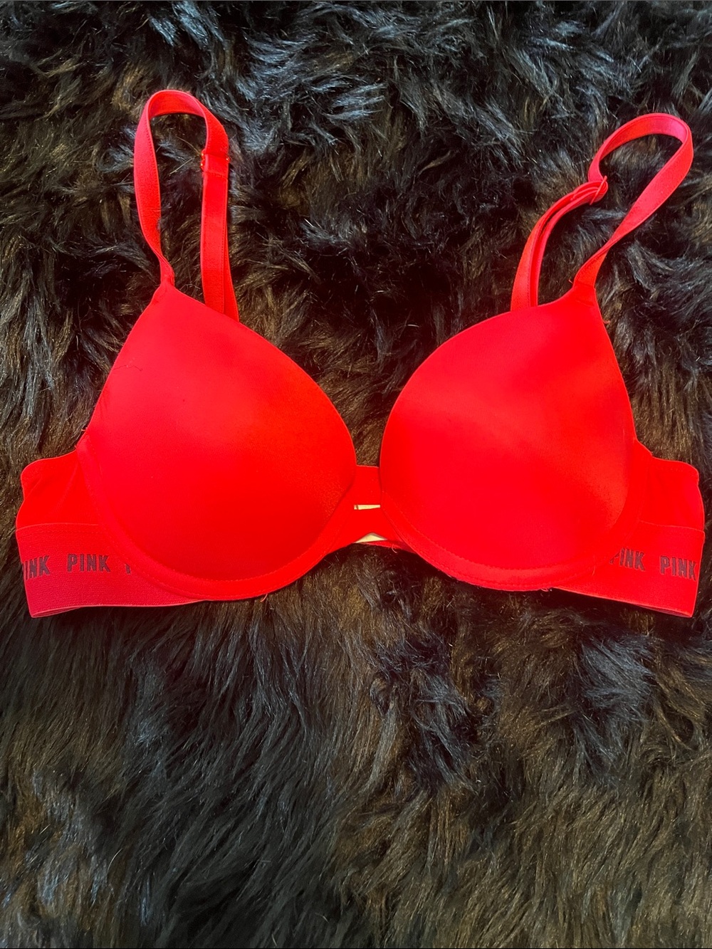 NWOT Pink By Where Everywhere Victoria’s Secret Push Up Bra Size 32A